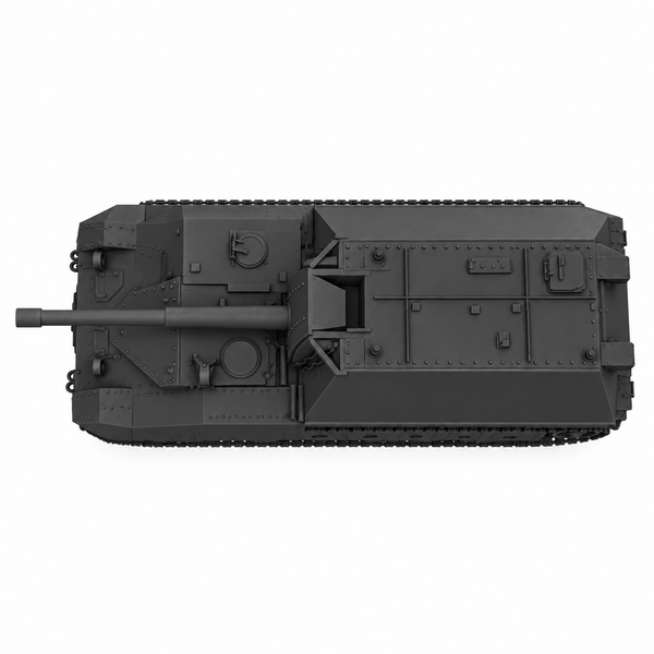 SSMODEL 1/72 1/144 Multi Scale SU-14-2 Tank Resin MODEL kit TSS0041
