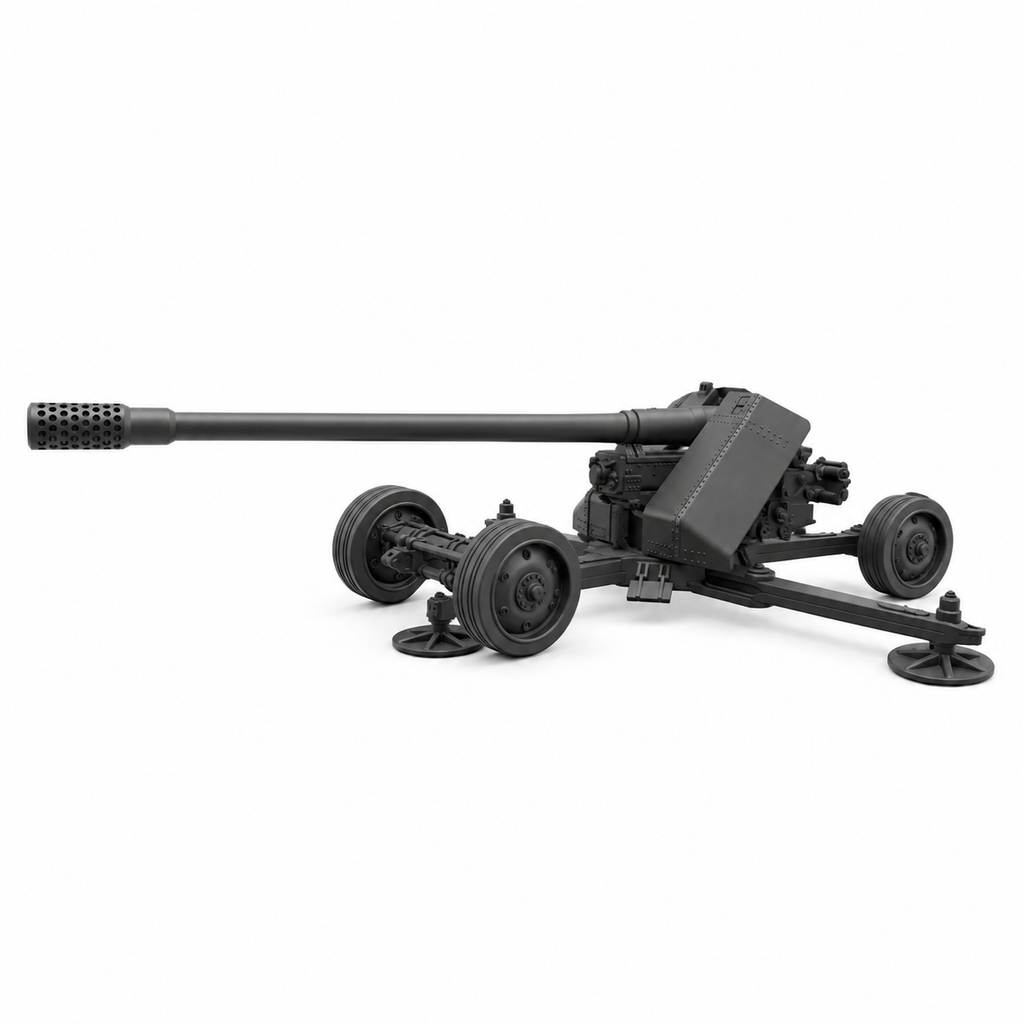 SSMODEL 1/72 1/144 Multi Scale 128mm anti-tank Pak 44 Resin MODEL KIT TSS1515