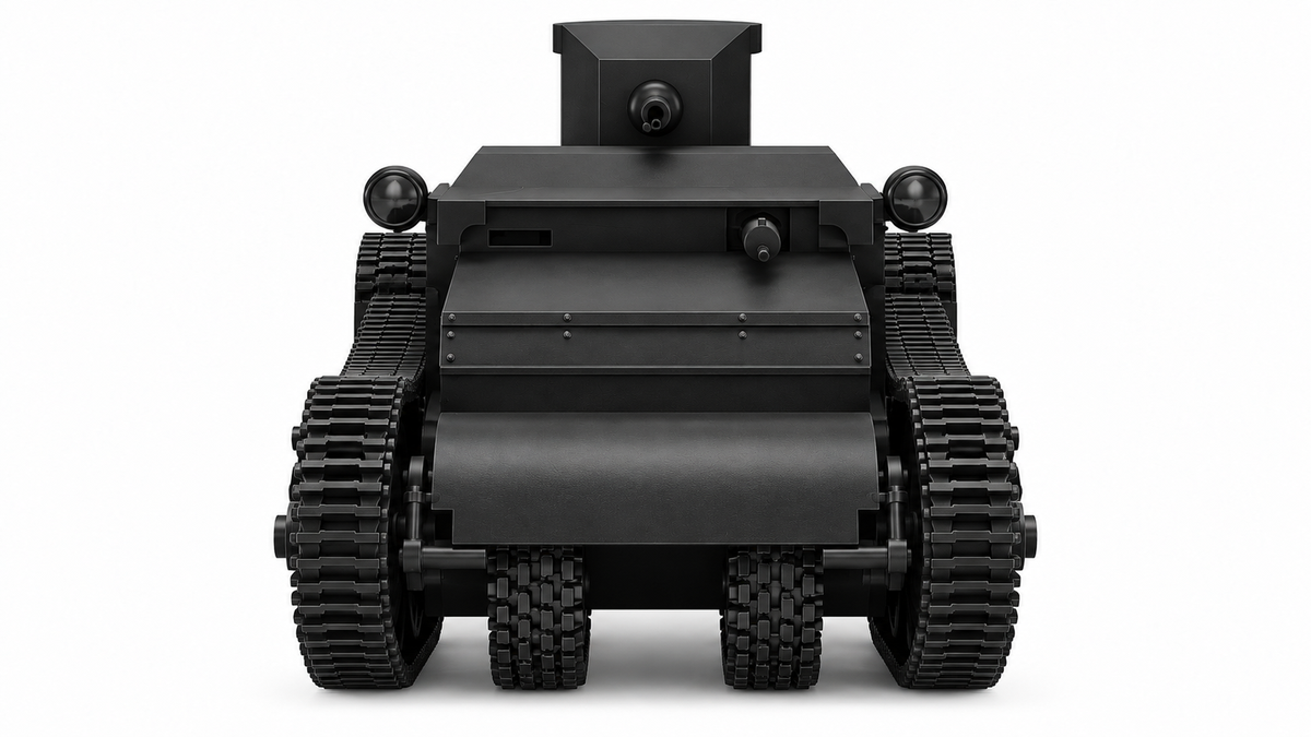 SSMODEL 1/72 1/144Multi Scale Schofield Truck Tank Mild Steel Tank MODEL TSS1163 — detail view 2