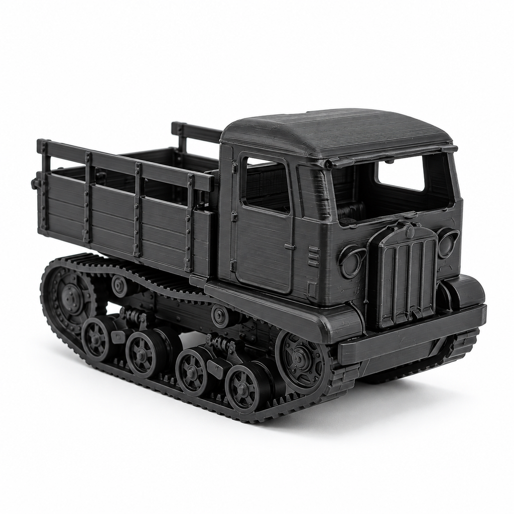SSMODEL1/72 1/144 WW2 STZ-5 Tractor 122mm Howitzer M1910/30 Resin Model TSS1098