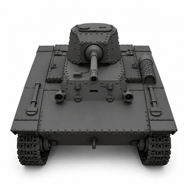 SSMODEL 1/72 1/144 Multi Scale PZInż 130 Tank Resin MODEL kit TSS0313