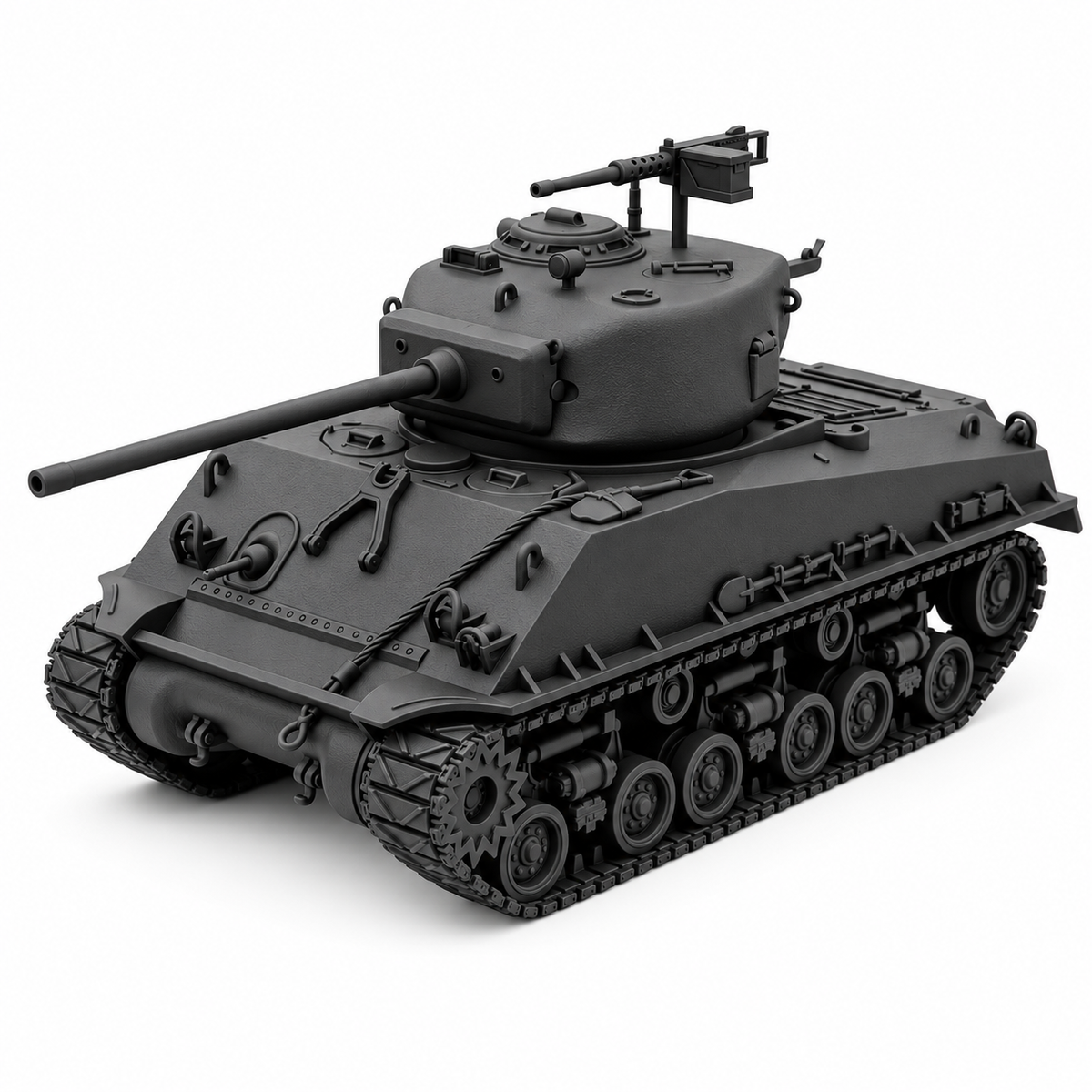SSMODEL 1/72 1/144 WWII US Sherman M4A3E8 Easy Eight Resin Model Kit TSS0885 — scale model kit