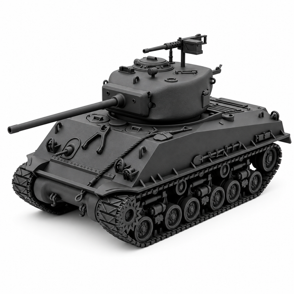 SSMODEL 1/72 1/144 WWII US Sherman M4A3E8 Easy Eight Resin Model Kit TSS0885