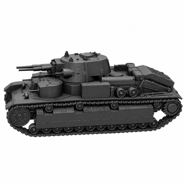 SSMODEL 1/72 1/144 T-28 conical turret Soviet medium tank MODEL kit TSS0018