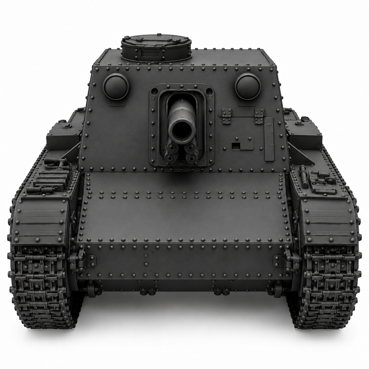 SSMODEL 1/72 1/144 Multi Scale SU1 soviet experimental tank Resin Model TSS0070 — detail view 2
