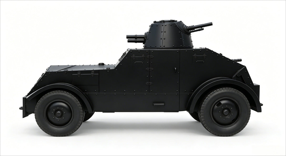 SSMODEL 1/72 1/144 Multi Scale Wz.29 Ursus polish armored Tank MODEL kit TSS0148 — detail view 3