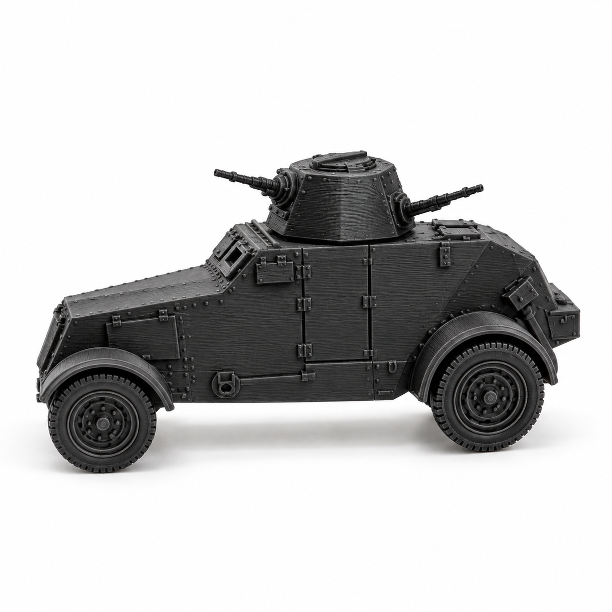 SSMODEL 1/72 1/144 WWII Polish Wz.29 Heavy Armored Car Resin Model Kit TSS1247 — detail view 8