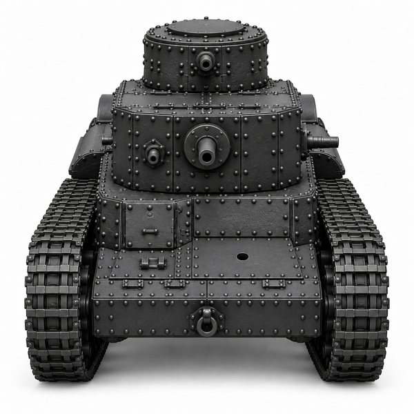 SSMODEL 1/72 1/144 Multi Scale T-12Soviet experimental medium tank MODEL TSS0008