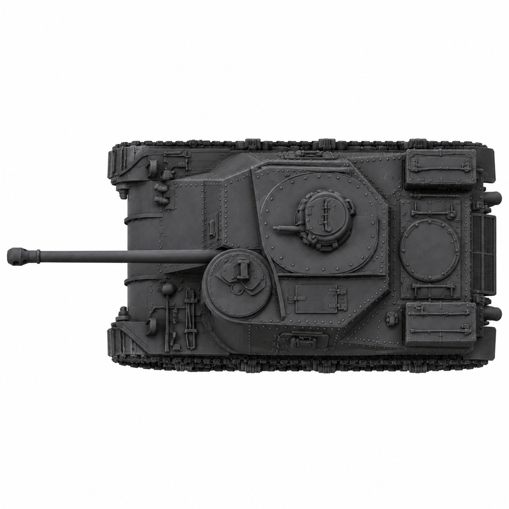 SSMODEL 1/72 1/144 Multi Scale M3 Lancer Tank Resin Model Kit  TSS0528
