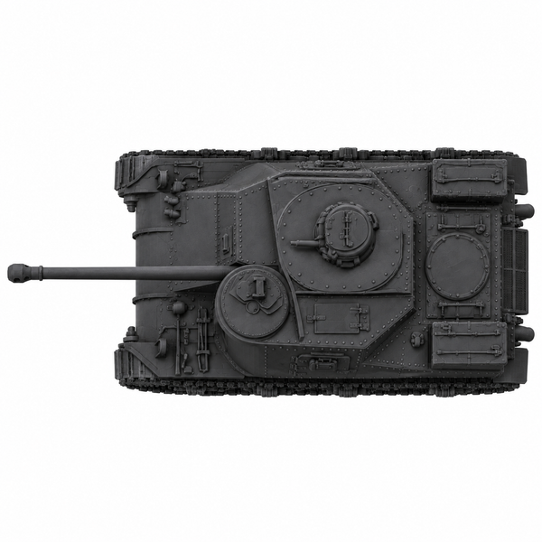 SSMODEL 1/72 1/144 Multi Scale M3 Lancer Tank Resin Model Kit  TSS0528