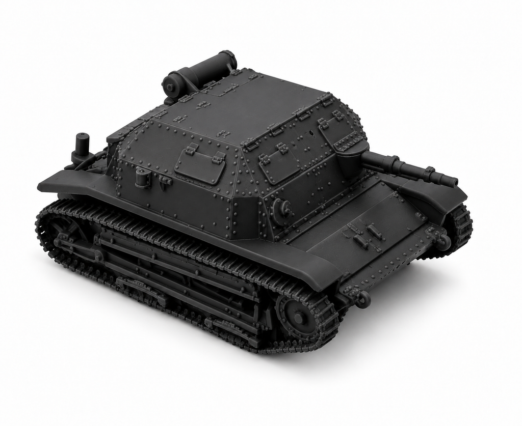 SSMODEL 1/72 1/144 Multi Scale Tankette TK-3 Tank MODEL kit TSS1381