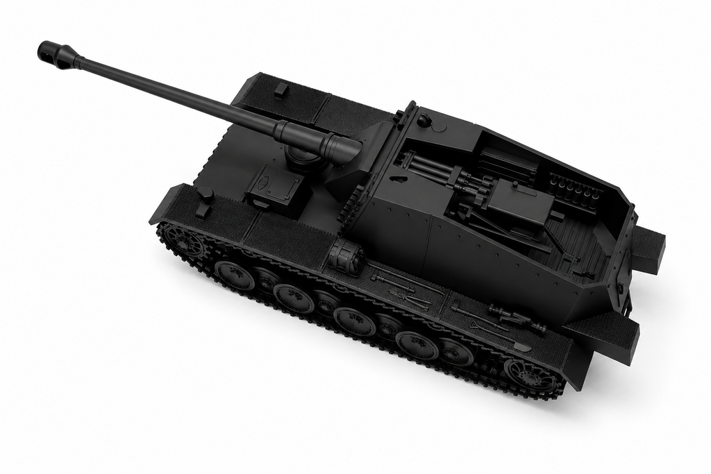 SSMODEL 1/72 1/144 Sturer Emil -12.8cm K L/61 Sfl. auf VK 30.01H MODEL TSS1357