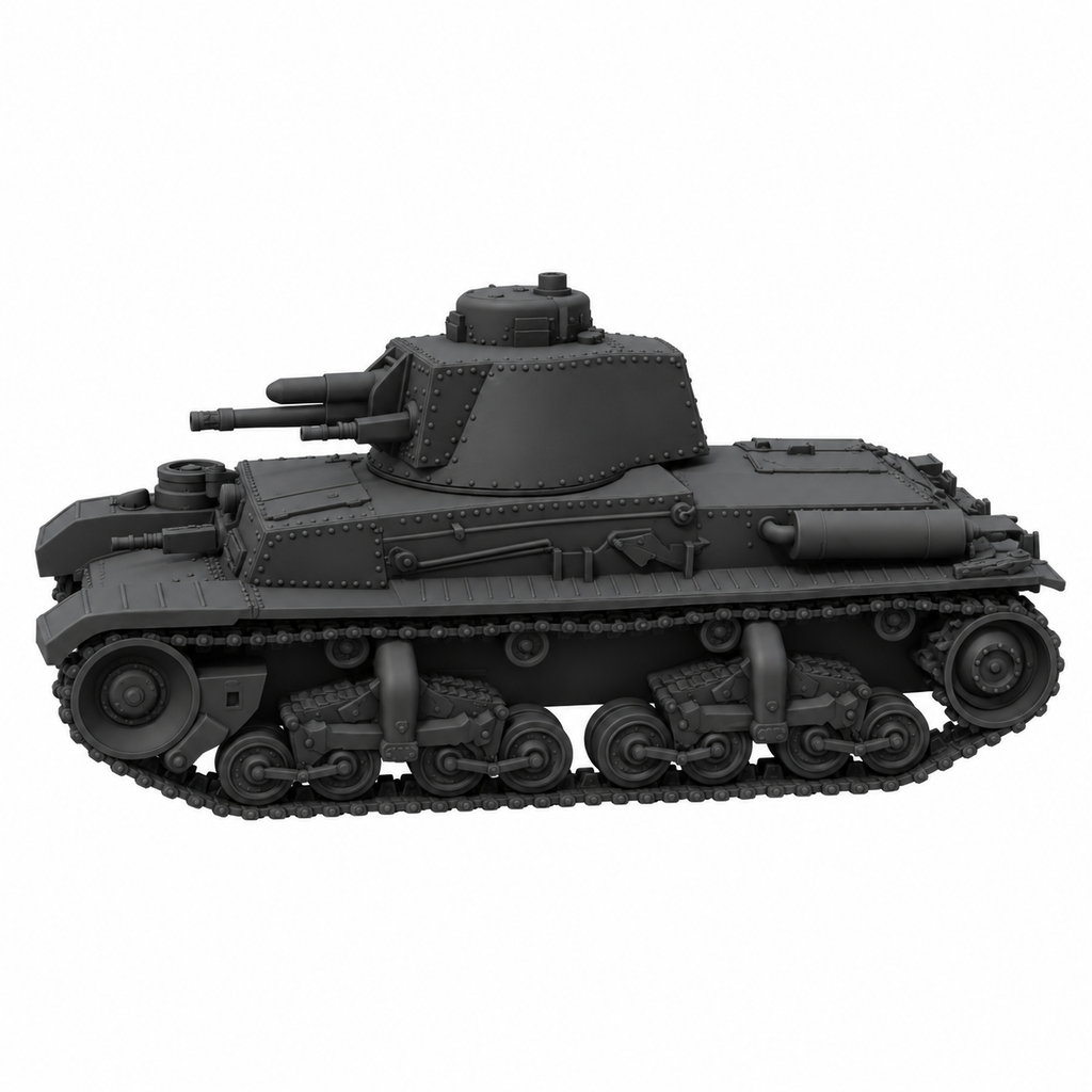 SSMODEL 1/72 1/144 Multi Scale Panzerkampfwagen 35t Resin Model Kit TSS0175