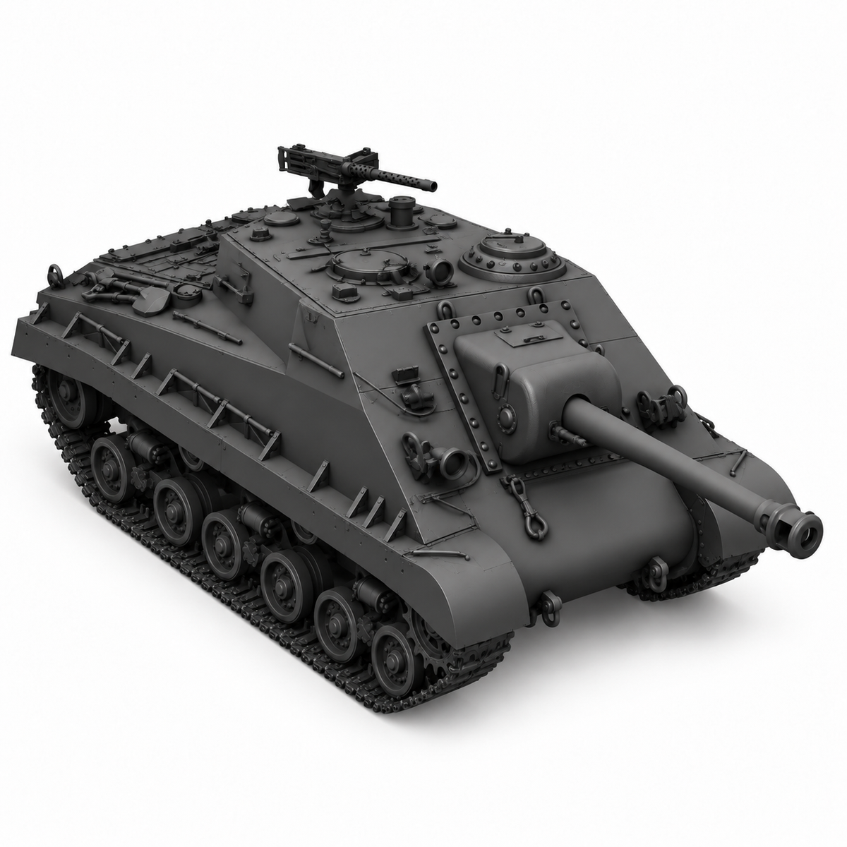 SSMODEL 1/72 1/144 Multi Scale  M114 VASD US mobile AA-gun tank MODEL TSS0398 — detail view 4