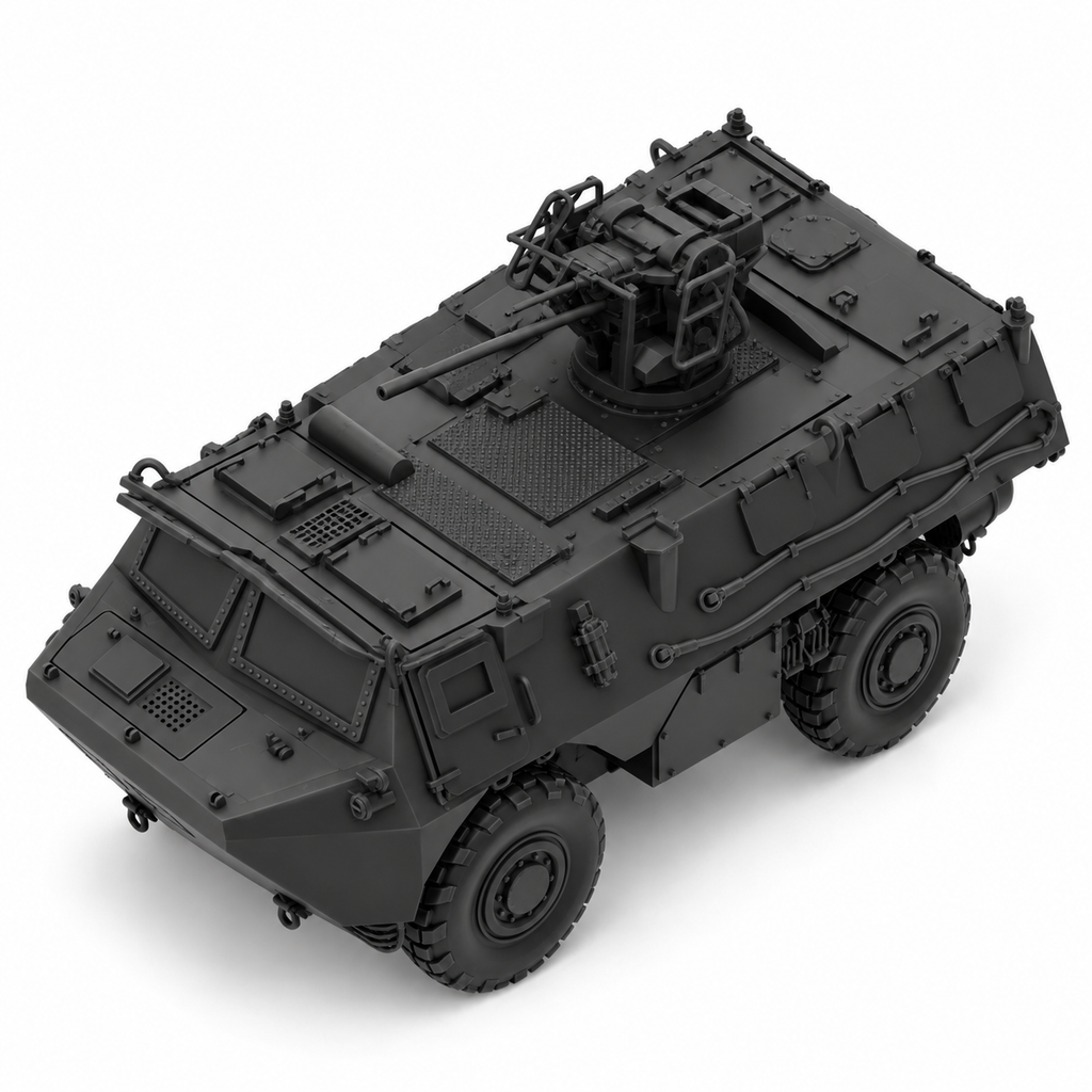 SSMODEL 1/72 1/144 Multi Scale VAB VCI T20 20mm autocanon Tank MODEL TSS0608