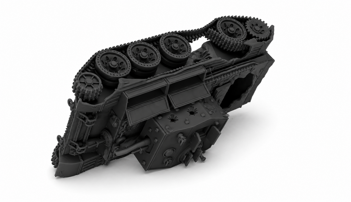 SSMODEL 1/72 1/144 Multi Scale Destroyed A27M Cromwell IV UK WW2 MODEL TSS1181 — detail view 9