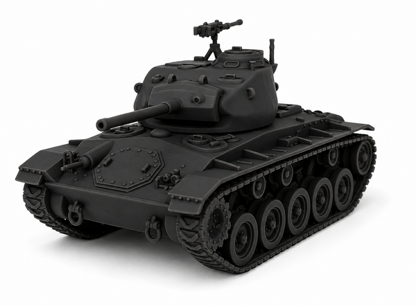 SSMODEL 1/72 1/144 Multi Scale Light Tank M24 Chaffee US WW2 Tank MODEL TSS1170
