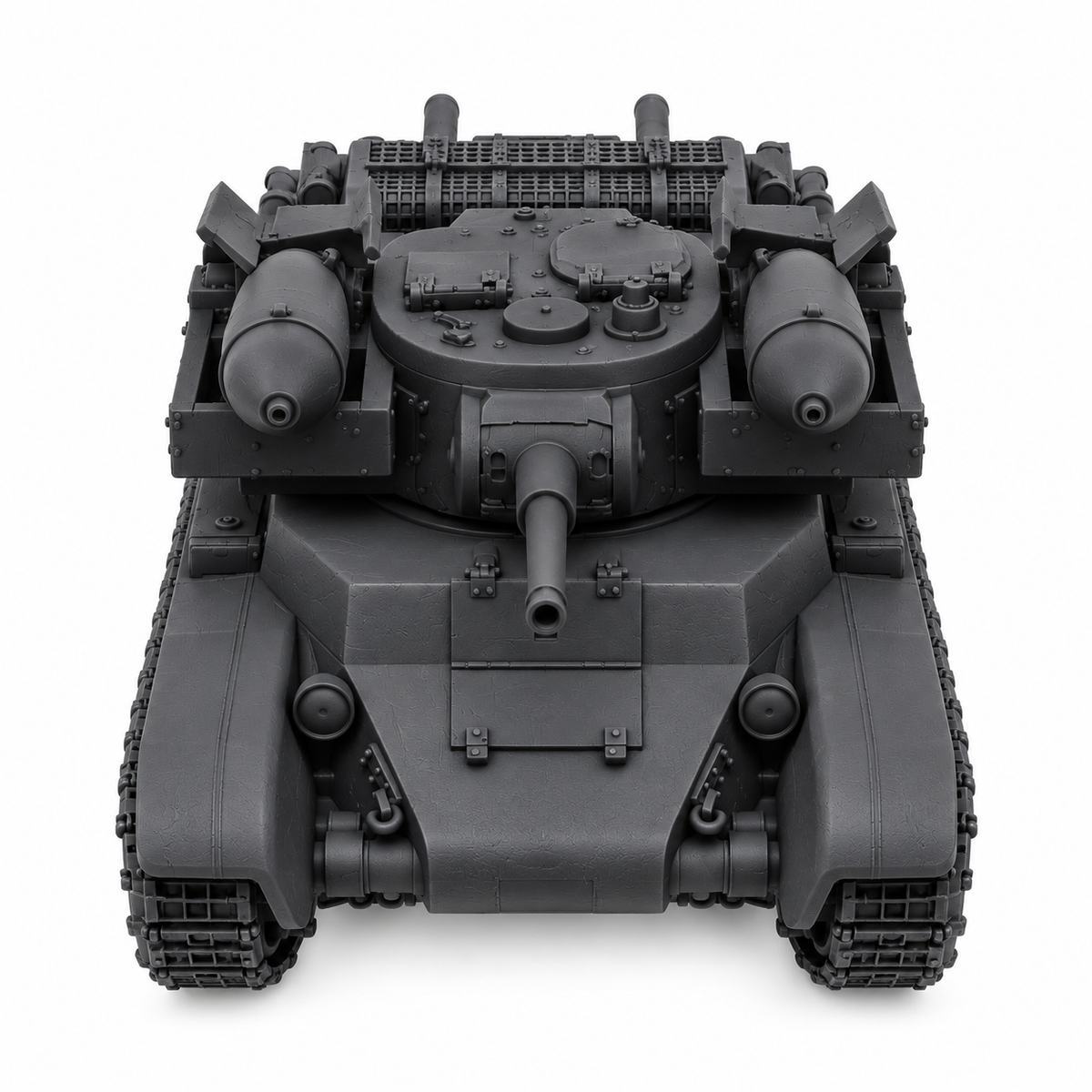 SSMODEL 1/72 1/144 Multi Scale RBT-7 Soviet fictional tank Resin Model TSS0156 — detail view 2
