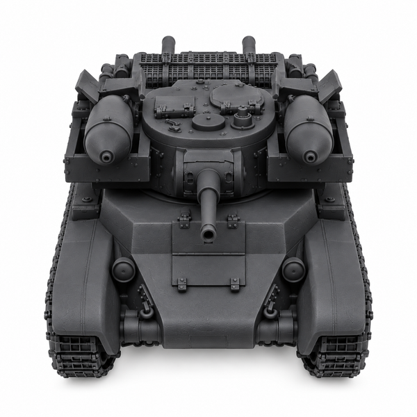 SSMODEL 1/72 1/144 Multi Scale RBT-7 Soviet fictional tank Resin Model TSS0156