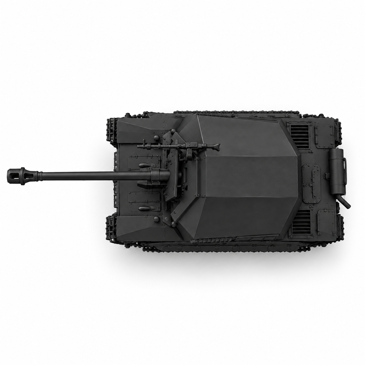 SSMODEL 1/72 1/144 Pak 40 auf Panzerkampfwagen 737 FCM f Resin MODEL KIT TSS0905 — detail view 5