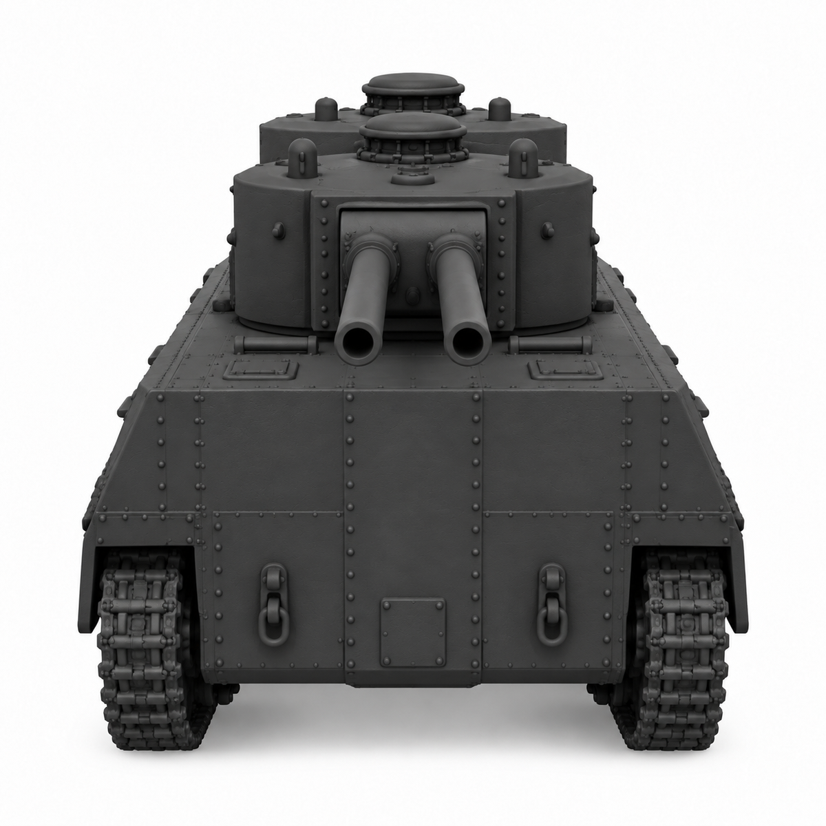 SSMODEL 1/72 1/144 T-39 Soviet experimental superheavy tank MODEL kit TSS0009 — detail view 5