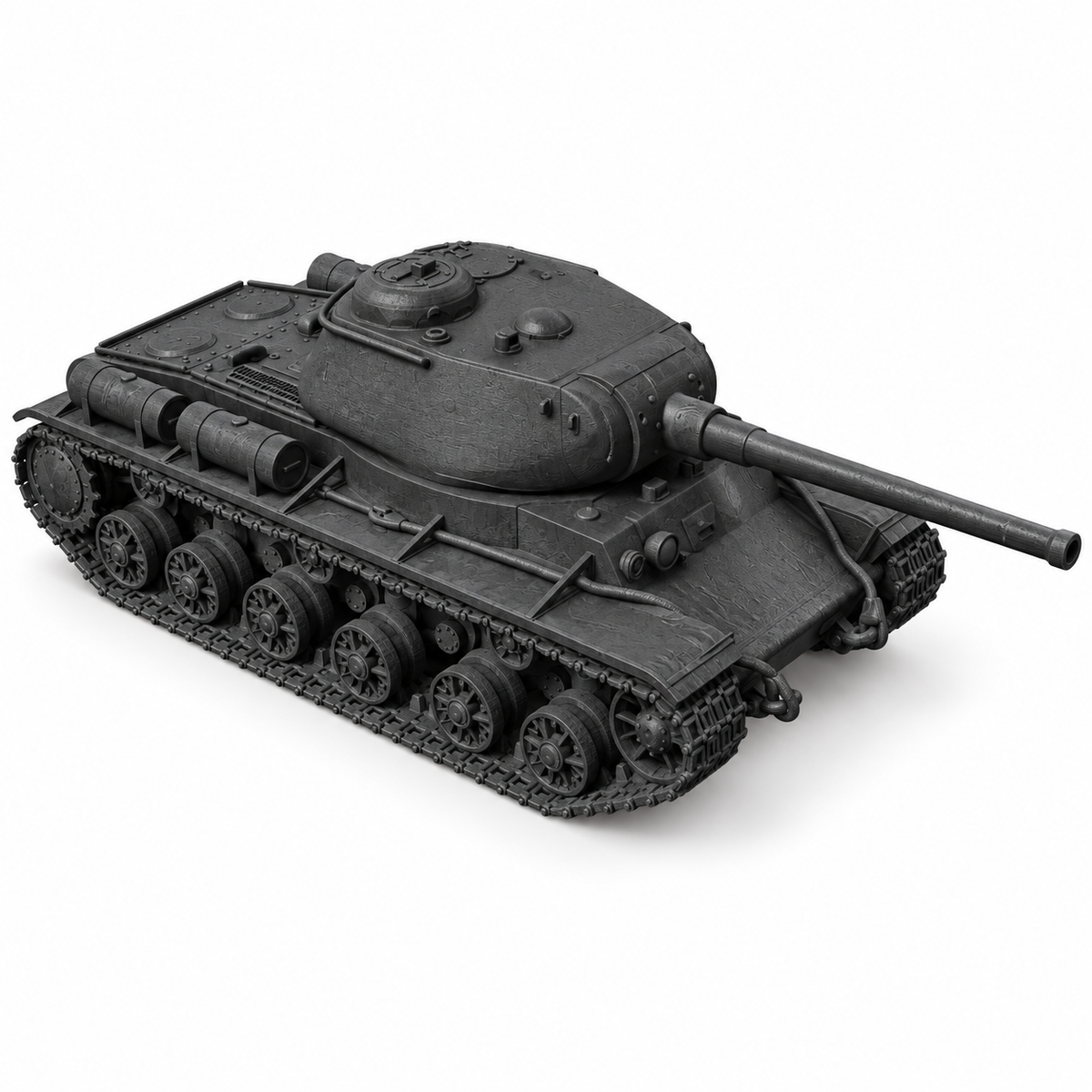 SSMODEL 1/72 1/144 Multi Scale KV-100 Soviet Experimental Tank Model Kit TSS0101 — detail view 13