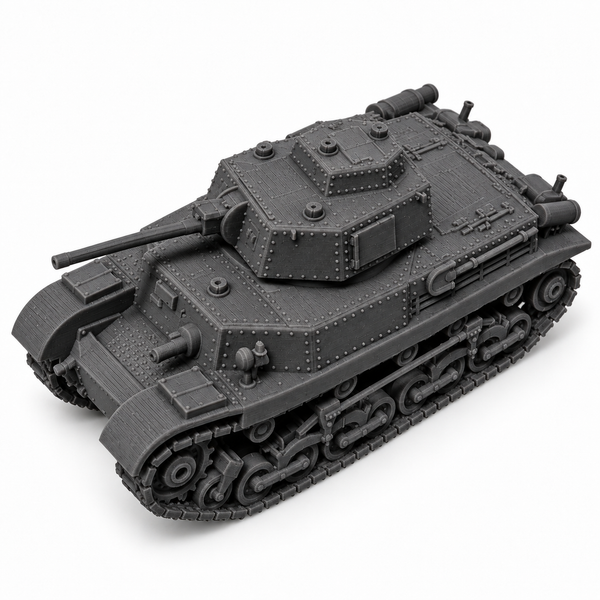 SSMODEL 1/72 1/144 Multi Scale 40M Turan I Tank Resin Model Kit TSS0742
