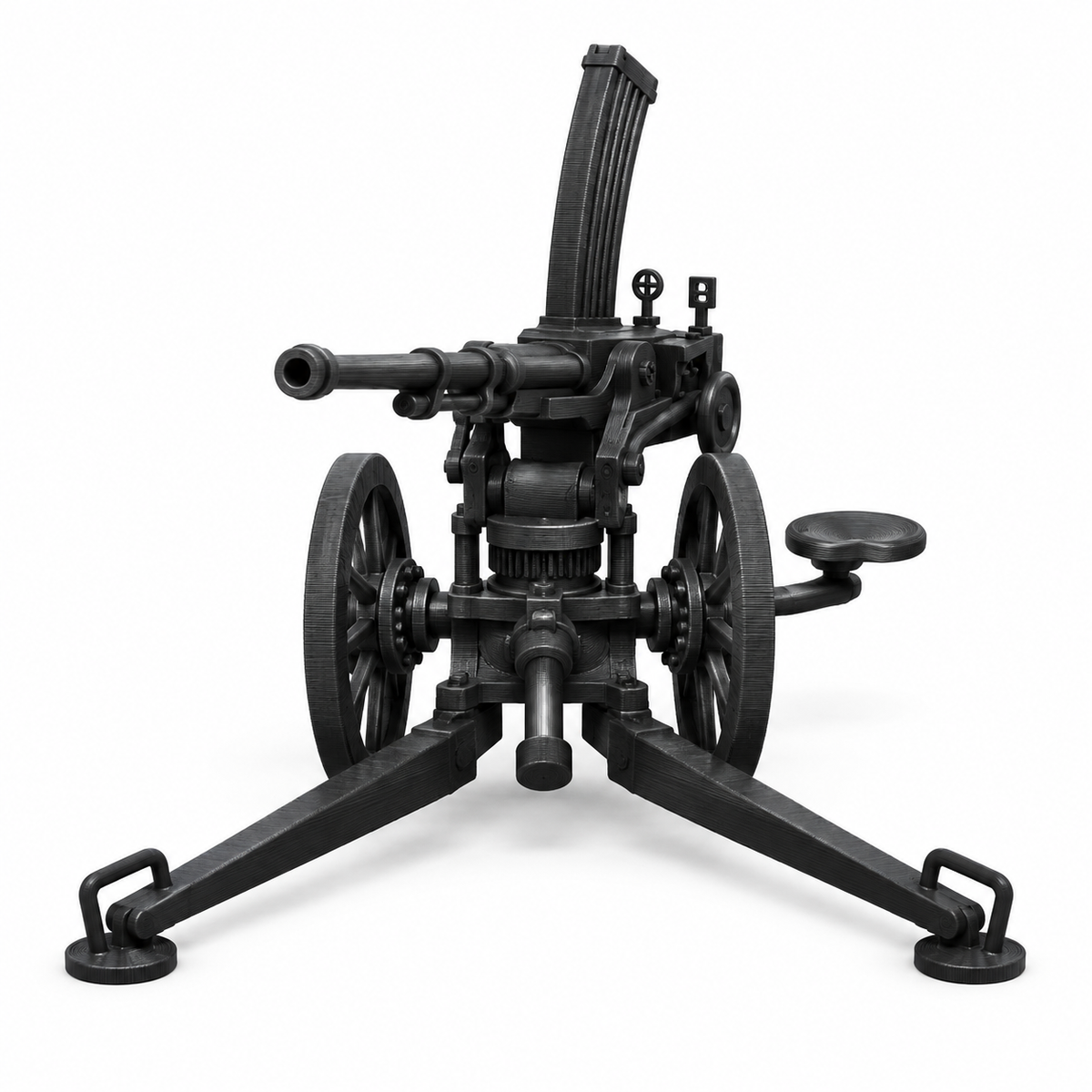 SSMODEL 1/72 1/144 WWII Japan Type 98 20mm AA Machine Cannon Resin Model TSS1001 — detail view 2