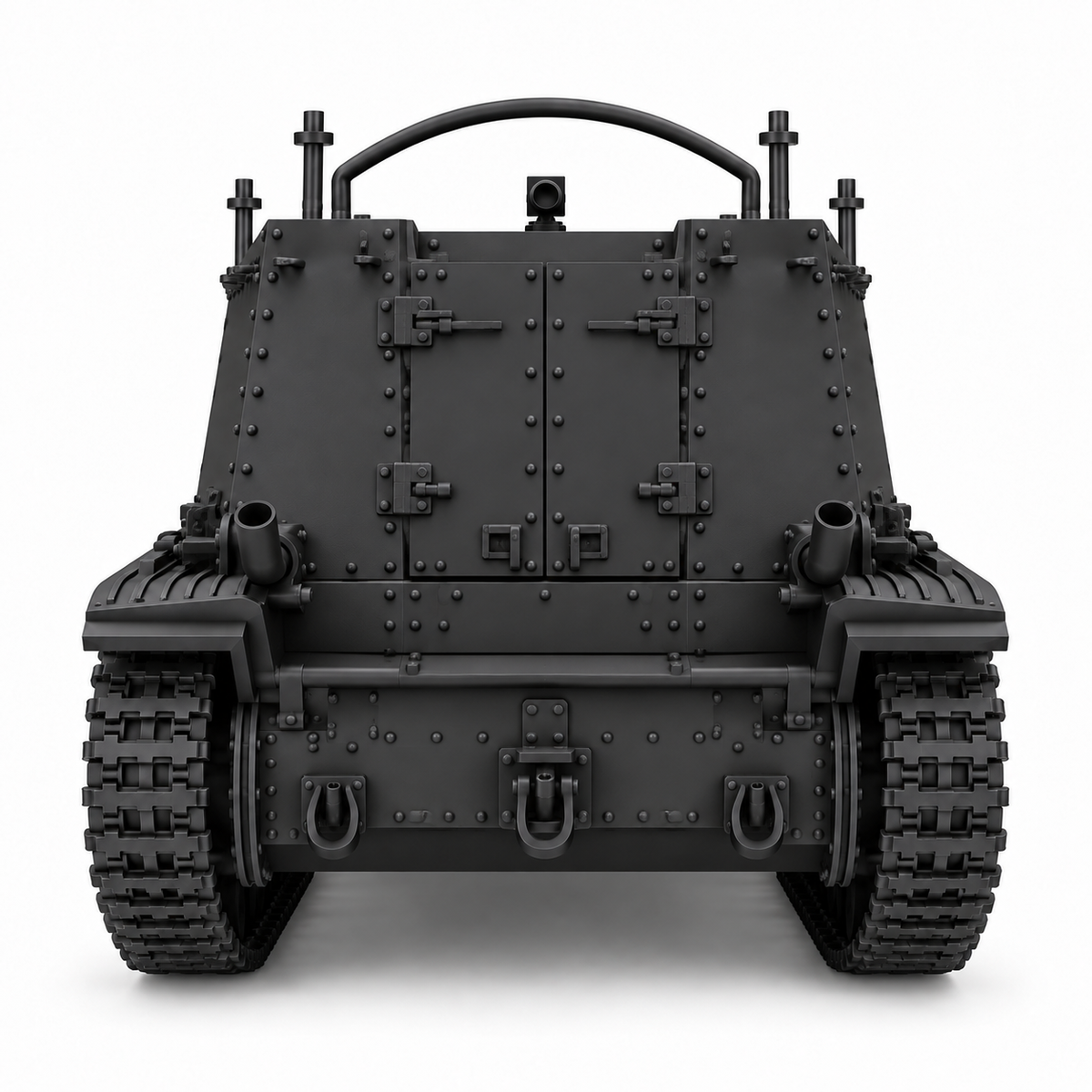 SSMODEL 1/72 1/144 sIG 33 auf Panzer 38t Ausf.H Grille Tank MODEL kit TSS1341 — detail view 4