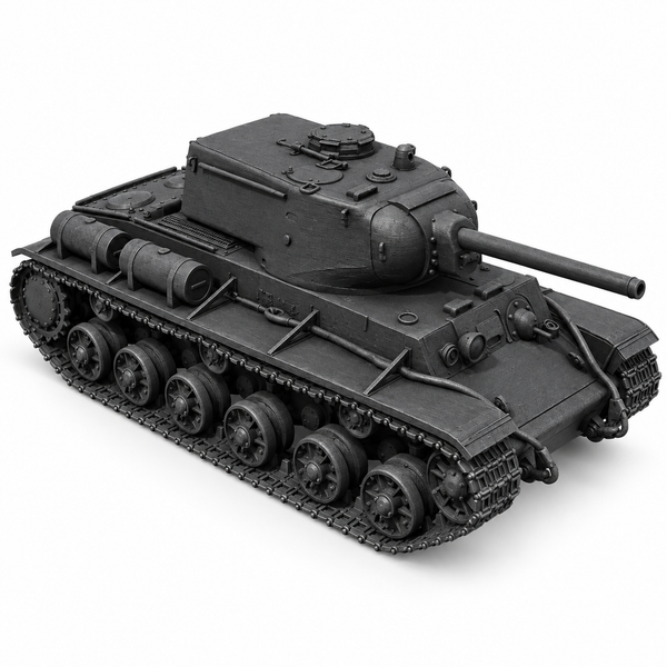 SSMODEL 1/72 1/144 Multi Scale KV-1 Tank with Autoloader Tank MODEL TSS0103