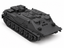 SSMODEL 1/72 1/144 BTR-50PU Soviet coldwar command vehicle Resin Model TSS0288