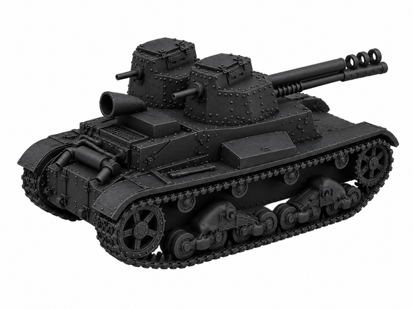 SSMODEL 1/72 1/144 Multi Scale T-26 mod1931 recoilless cannon tank Model TSS0078