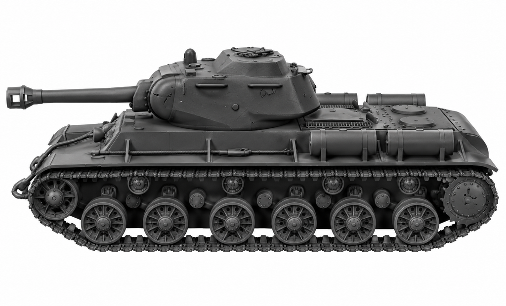 SSMODEL 1/72 1/144 Multi Scale KV-1s 122mm S-41 Howitzer Tank MODEL kit TSS0117
