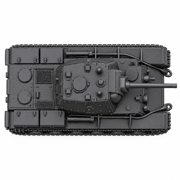 SSMODEL 1/72 1/144 Multi Scale KV-1E Soviet heavy tank MODEL kit TSS0139