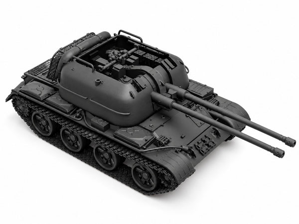 SSMODEL 1/72 1/144 ZSU-57-2 Soviet coldwar mobile AA-gun Resin Model Kit TSS0284