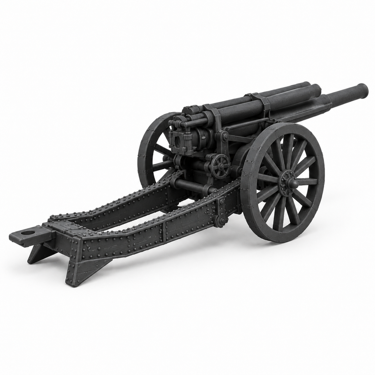 SSMODEL 1/72 1/144 Multi Scale BL60 pounder Gun WW1 British Tank Model TSS0730 — detail view 3
