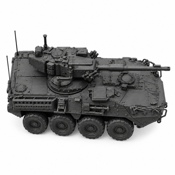 SSMODEL 1/72 1/144 Multi Scale M1128 Stryker US Tank Resin Model Kit TSS0724