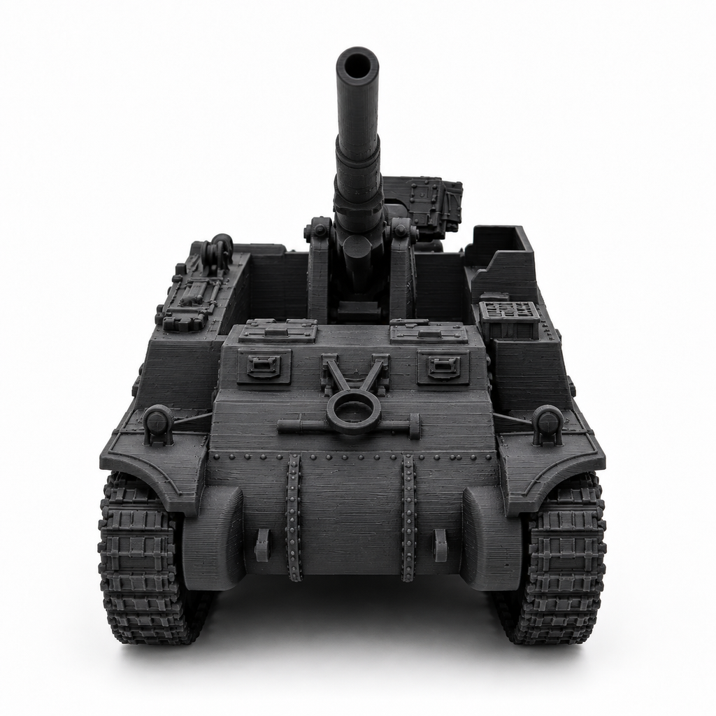 SSMODEL 1/72 1/144 WWII US M12 Gun Motor Carriage D-Day Resin Model Kit TSS0872