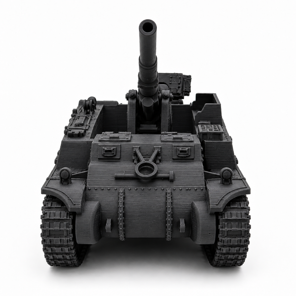 SSMODEL 1/72 1/144 WWII US M12 Gun Motor Carriage D-Day Resin Model Kit TSS0872
