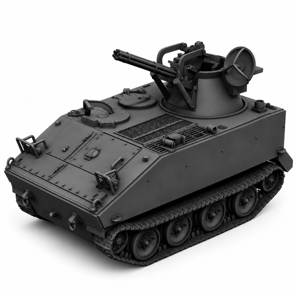 SSMODEL 1/72 1/144 Multi Scale  M114 VASD US mobile AA-gun tank MODEL TSS0398