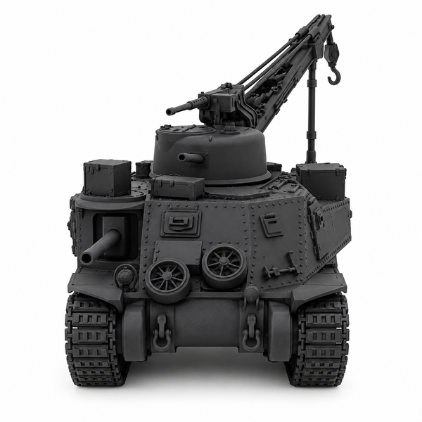 SSMODEL 1/72 1/144 WWII US M31 Armored Recovery Vehicle Resin Model Kit TSS0884