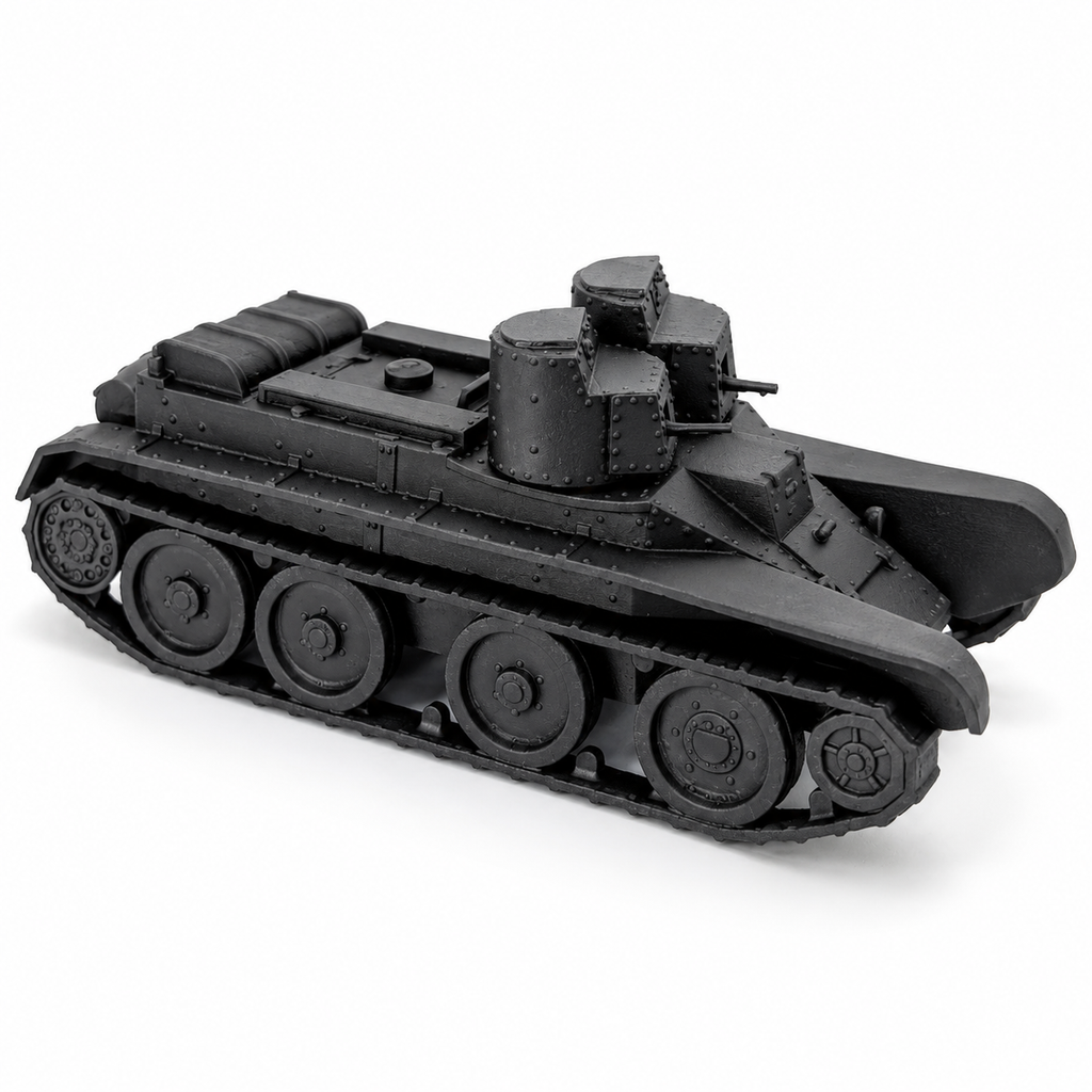 SSMODEL 1/72 1/144 Multi-Scale BT-4 Soviet Light Tank WWII Resin Model TSS1280