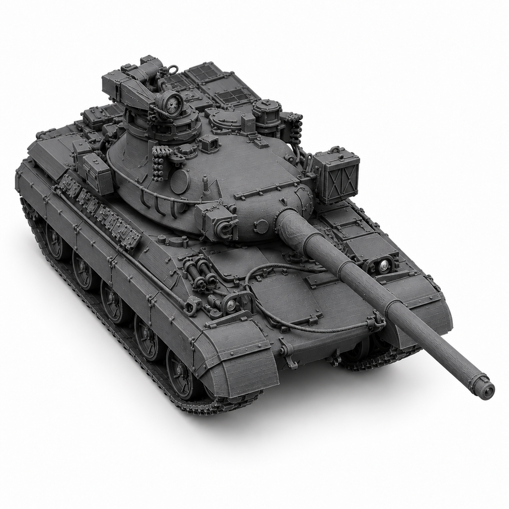SSMODEL 1/72 1/144 Multi Scale AMX-30B2 Tank Resin Model Kit TSS0708