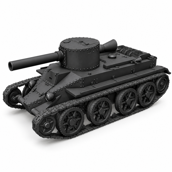 SSMODEL1/72 1/144 Multi Scale BT-2-203 Tank Resin Model Kit TSS0579