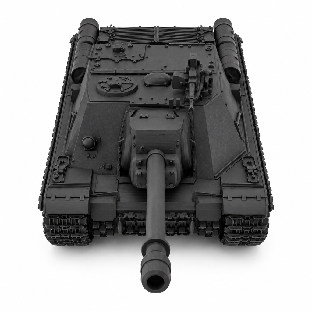 SSMODEL 1/72 1/144 Multi Scale ISU-152BM ISU-152-1 Tank Resin MODEL kit TSS0030