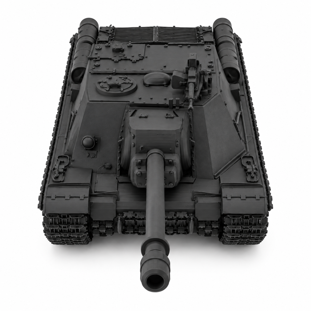 SSMODEL 1/72 1/144 Multi Scale ISU-152BM ISU-152-1 Tank Resin MODEL kit TSS0030 — detail view 3