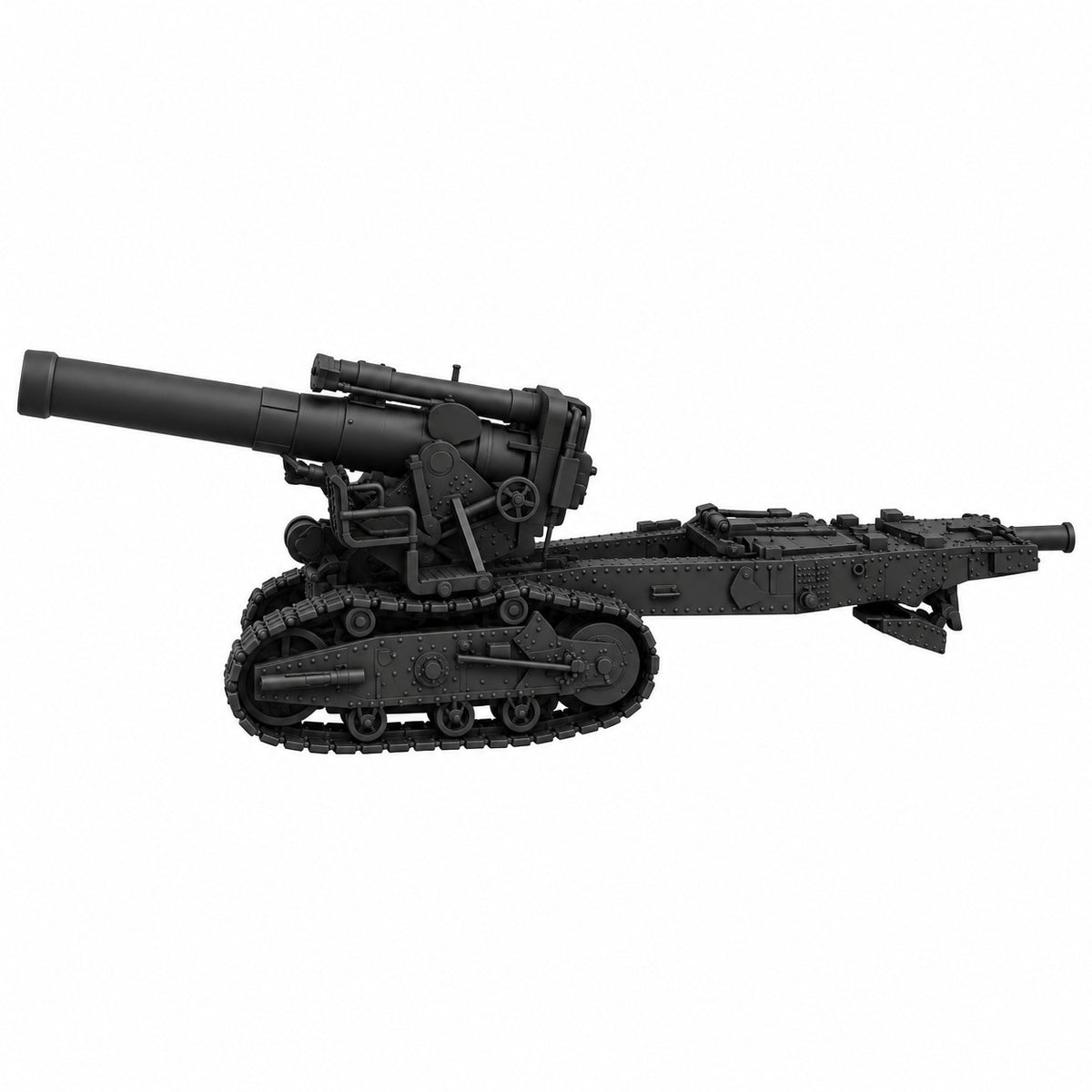 SSMODEL 1/72 1/144 Multi Scale 280mm M1939 Br-5 Heavy Mortar Tank MODEL TSS0010 — detail view 3
