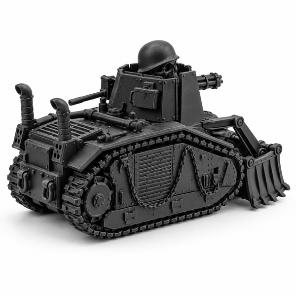 SSMODEL 1/72 1/144 WWII France Char B1 Cyberpunk Heavy Tank Resin Model TSS1206