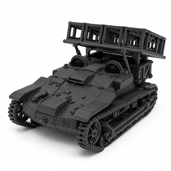 SSMODEL1/72 1/144 Multi Scale WWII German 28/32cm Wurfrahmen SPG Model TSS0801