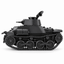 SSMODEL1/72 1/144 Type 4 Ke-Nu Light Tank 2 Crew Figures Resin Model Kit TSS1296